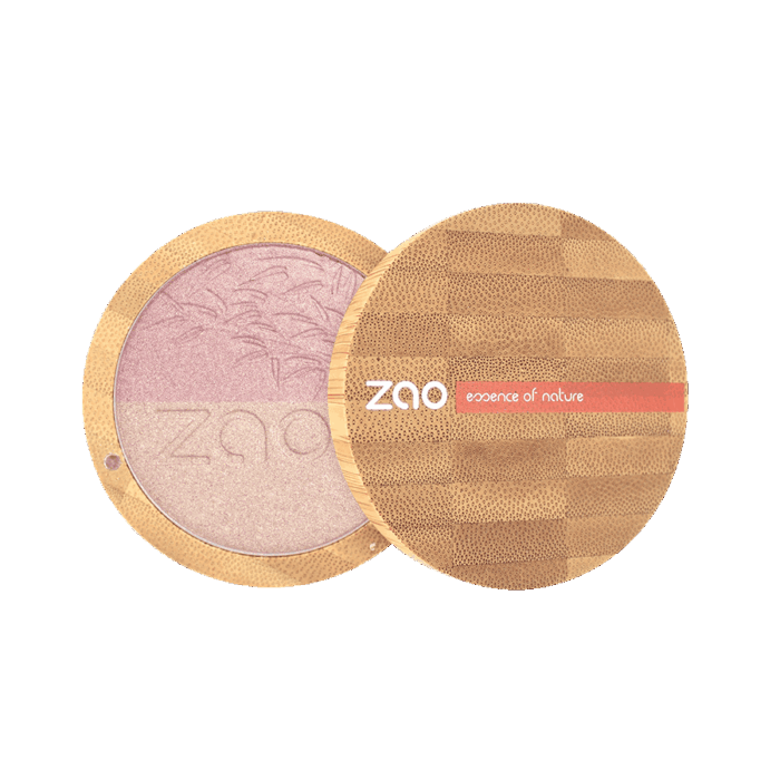 Дуо хайлайтър шампанско и злато ZAO Organic