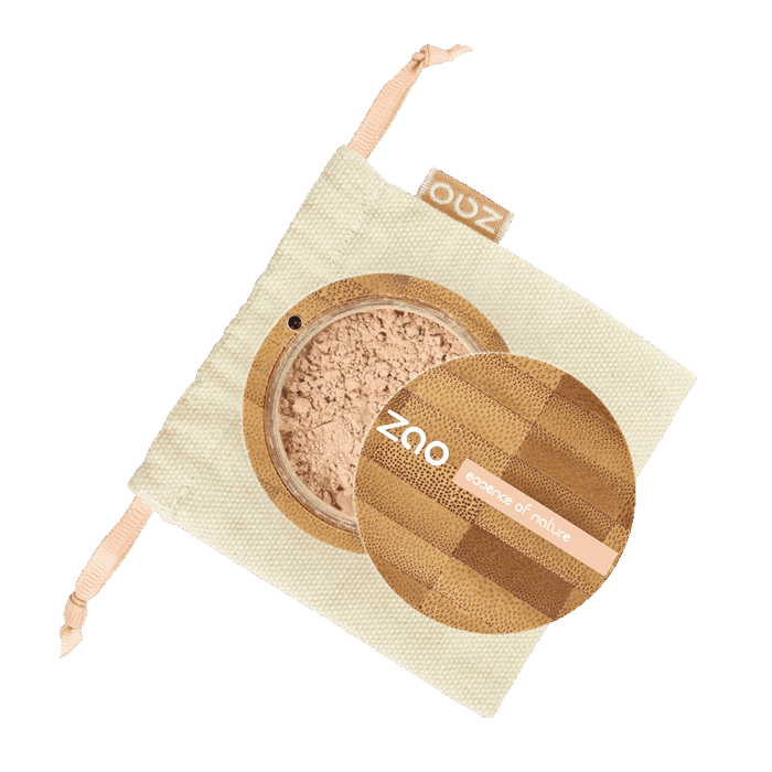 Минерална коприна прахообразен фон дьо тен - (7 цвята)