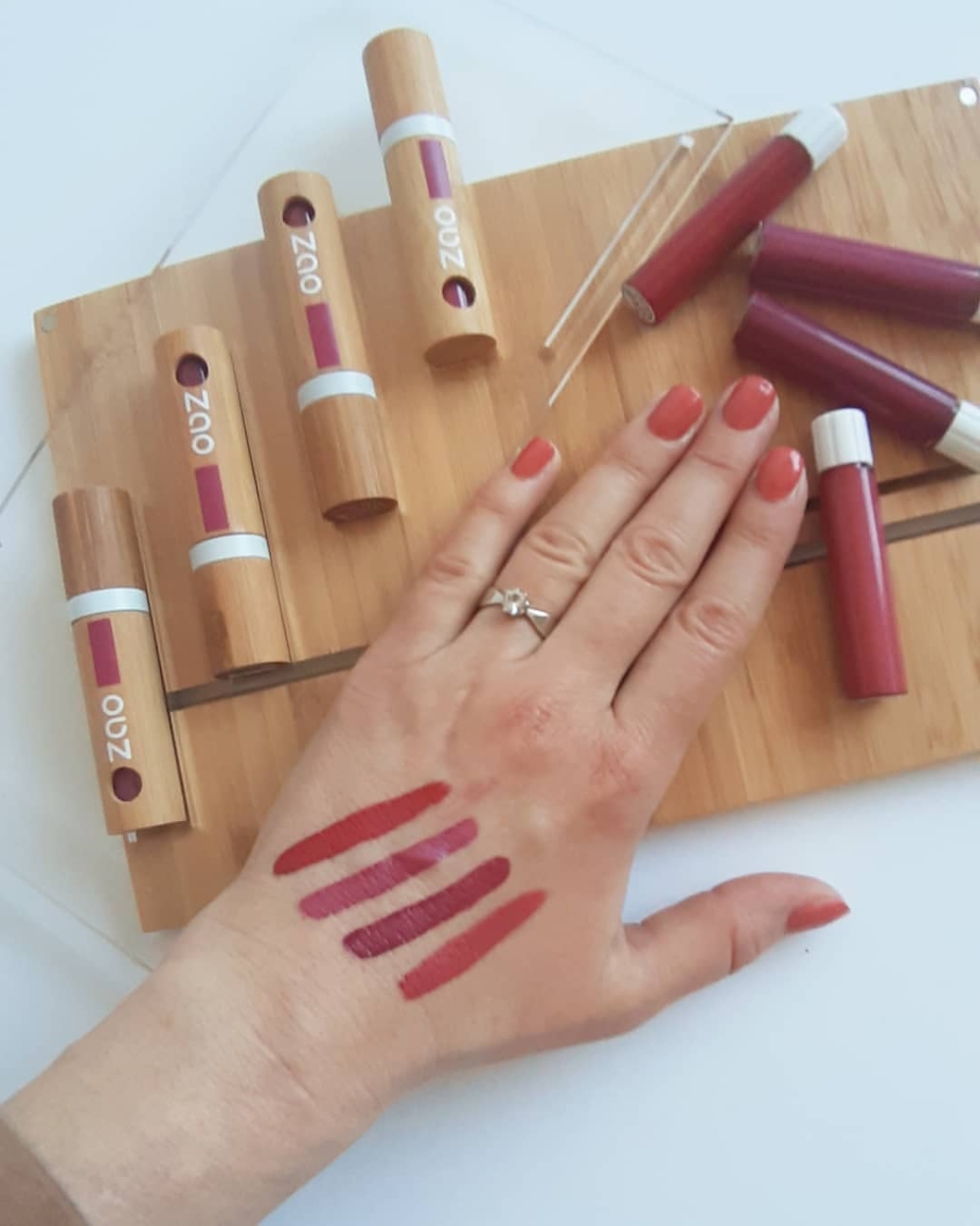 Lip ink матово течно червило ZAO Organic (4 цвята)