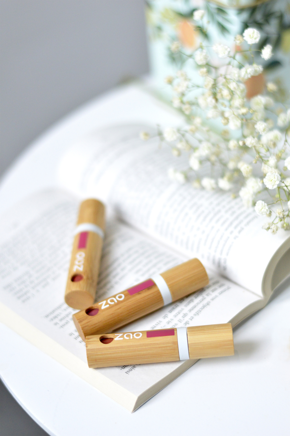 Lip ink матово течно червило ZAO Organic (4 цвята)