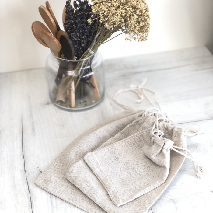 Еко торбички от лен,юта и памук | reusable, zero waste