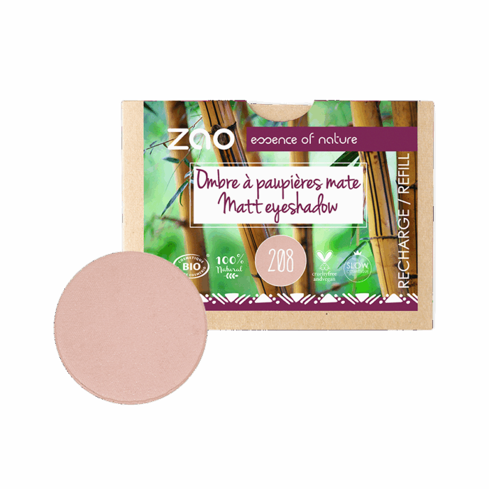 ZAO Organic - Матови сенки за очи - пълнител - Image 1