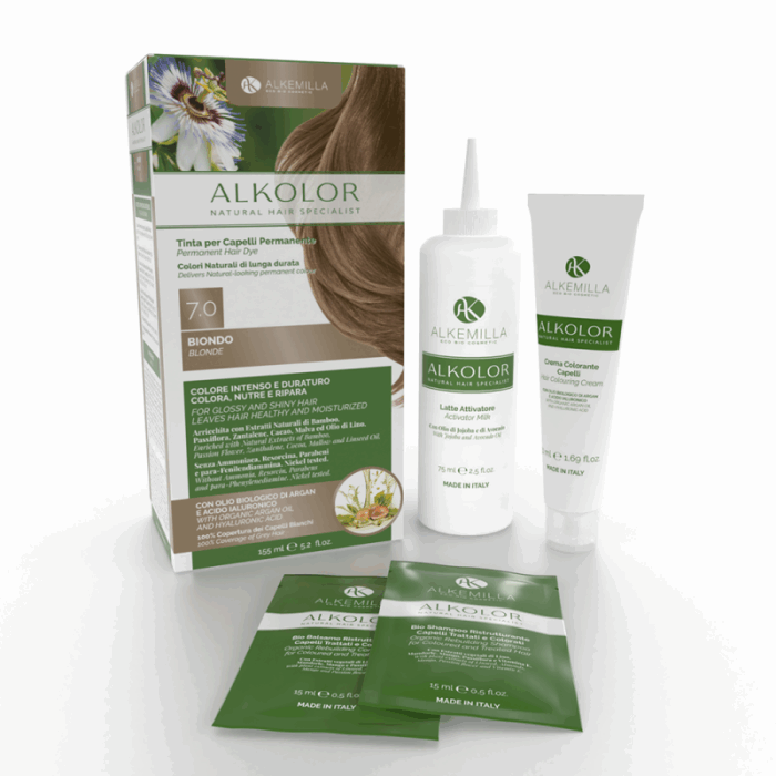 натурална боя за коса русо алкемила одоната