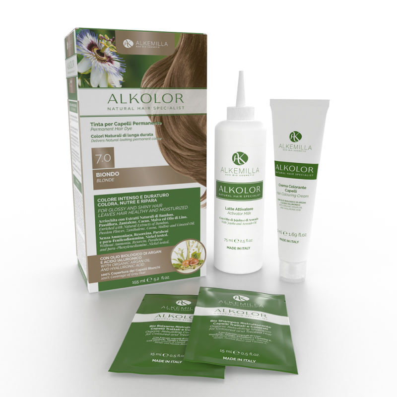 натурална боя за коса русо алкемила одоната