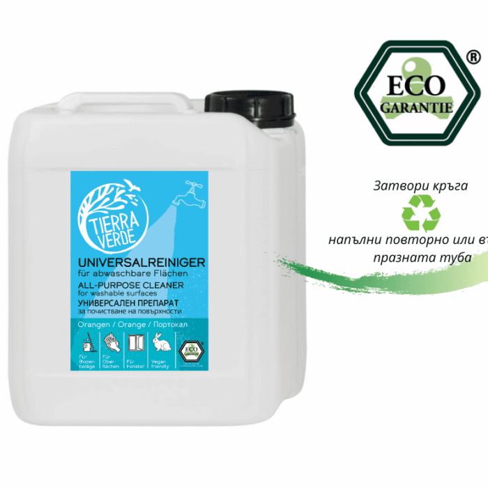 Универсален почистващ препарат 5л - Tierra Verde