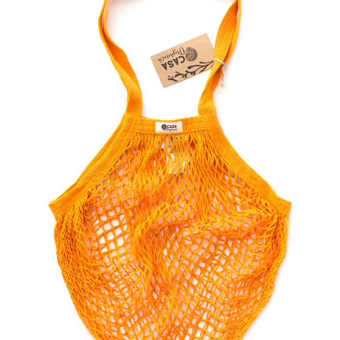 Пазарска чанта едра мрежа с дълга дръжка - CASA ORGANICA - Image 5