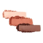 Wildflower - soft matte peach, metallic coral, matte chocolate