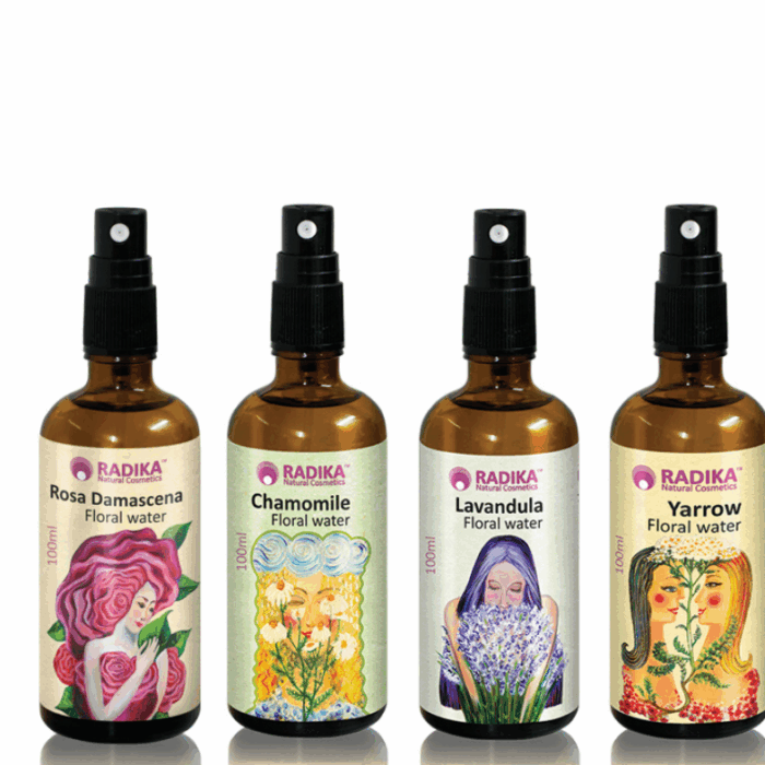 Ароматерапефтичен сет от флорални хидролати