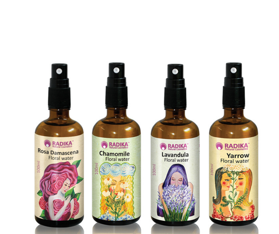 Ароматерапефтичен сет от флорални хидролати