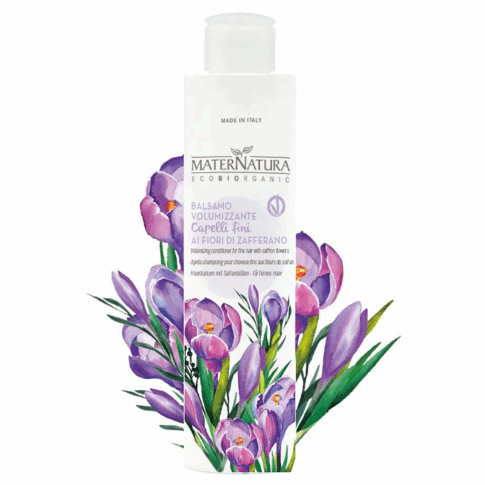 Балсам-за-обем-за-тънка-коса-с-Шафран-MaterNatura