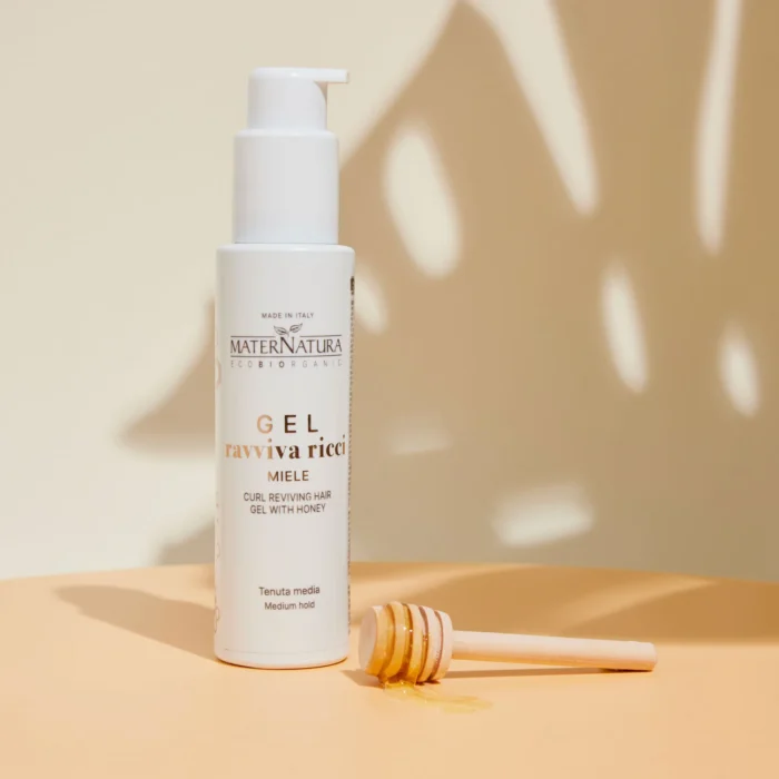 Подхранващ и стилизиращ гел за къдрици с мед - MaterNatura - Image 2