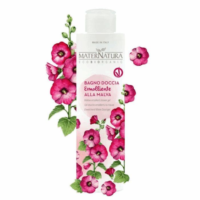 Успокояващ душ-гел за интензивна хидратация с Ружа - MaterNatura - Image 1
