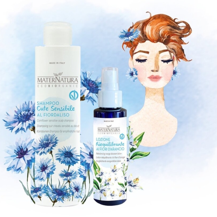 Лек Шампоан и лосион за чувствителен скалп - Maternatura - Image 1