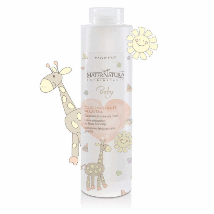 Успокояващо бебешко масло за тяло с овес - Maternatura - Image 1