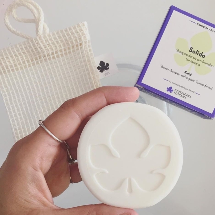 2в1 Твърд шампоан и душ гел - Biofficina Toscana