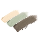 Harmony - soft pearl sheen, soft shimmery green, shimmery khaki green
