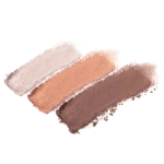 Pink Quartz - matte light pink, shimmery soft pink, shimmery cool plum