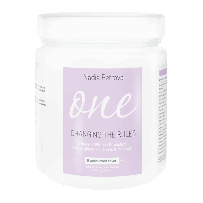 Хранителна добавка ONE - All in One касис с колаген от Надя Петрова