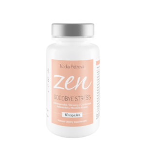 Хранителна добавка Zen, goodbye stress, с адаптогени и антиоксиданти