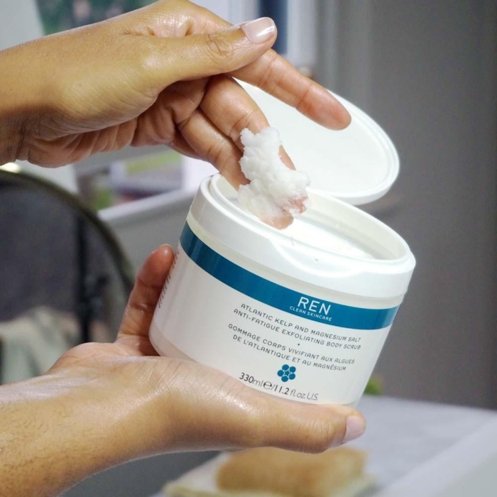 Atlantic kelp and magnesium - Скраб за тяло - REN - Image 4