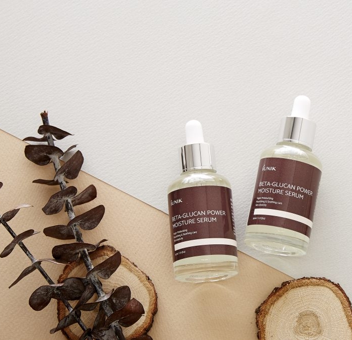 Хидратиращ Серум за лице с бета-глюкан - IUNIK - Image 2