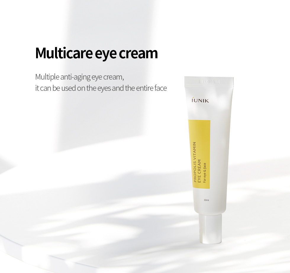 Витаминен крем за очи и лице с прополис - IUNIK