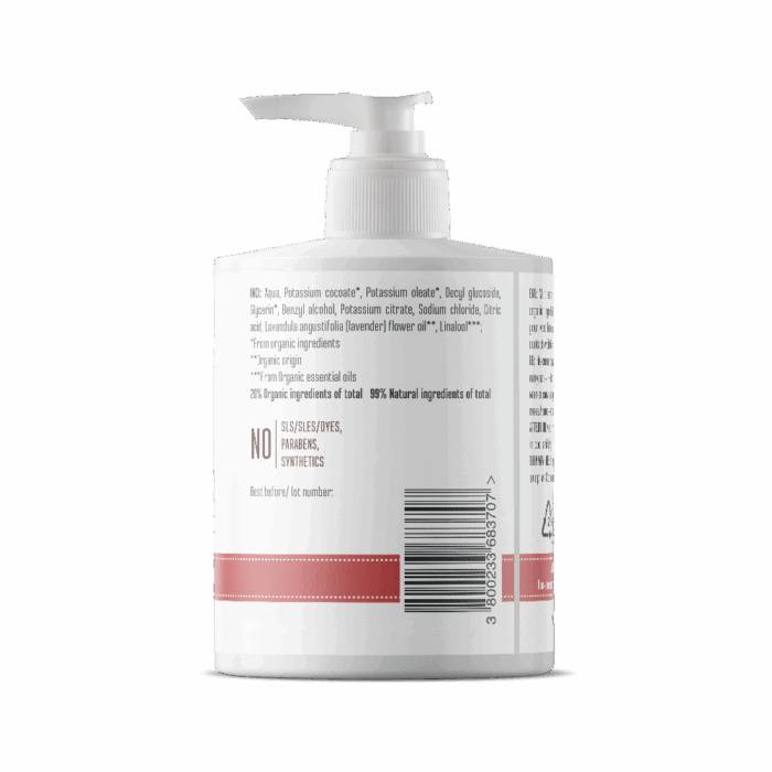 Натурален течен сапун за бебета и деца