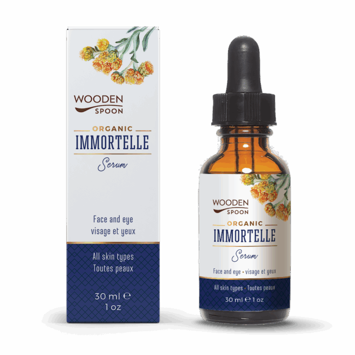 Маслен серум за лице Immortelle - WoodenSpoon