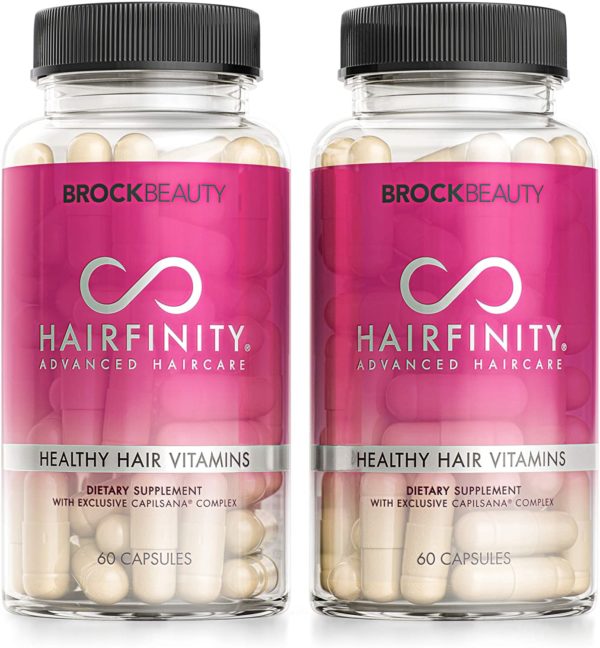Добавка за красива и здрава коса с биотин и МСМ - Hairfinity