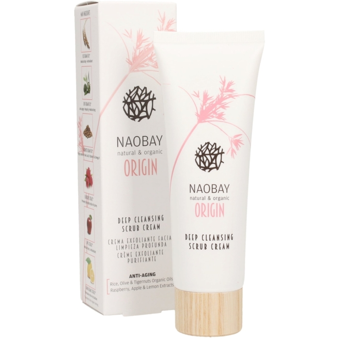 Кремообразен скраб за лице - ORIGIN - NAOBAY
