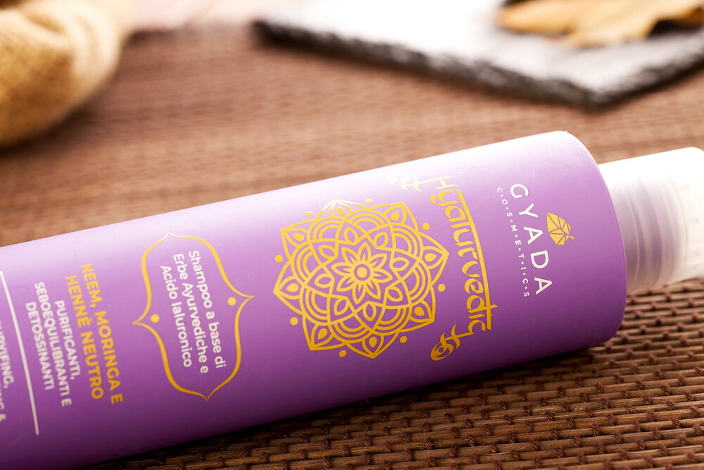 Пречистващ шампоан Hyalurvedic - GYADA Cosmetics