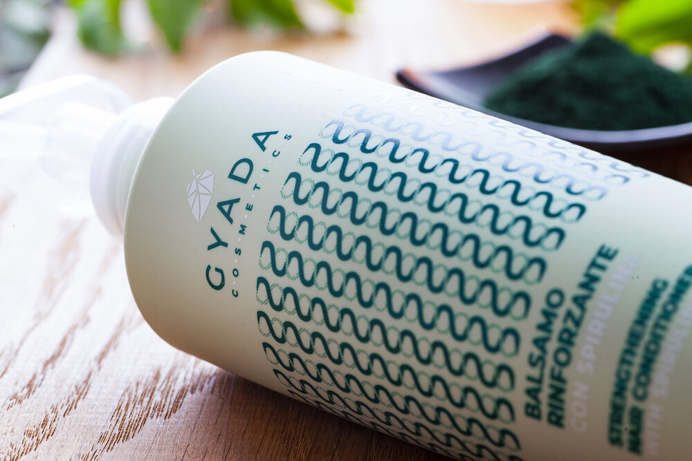 Укрепващ балсам за коса със спирулина - GYADA Cosmetics