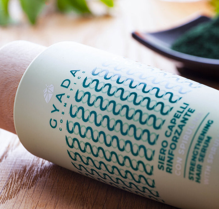 Укрепващ серум за коса със спирулина - GYADA Cosmetics