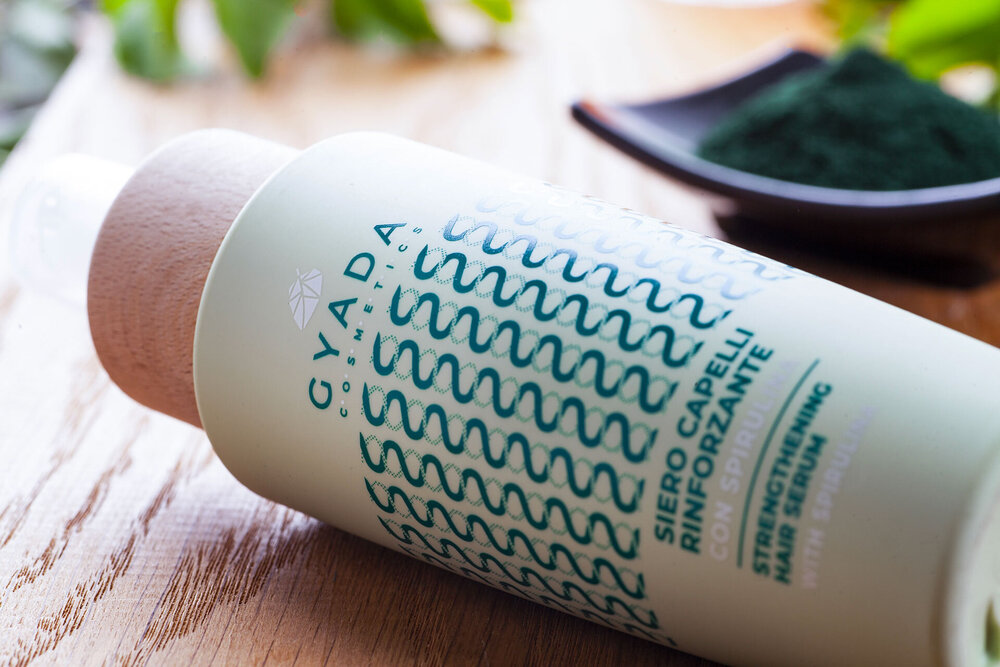 Укрепващ серум за коса със спирулина - GYADA Cosmetics