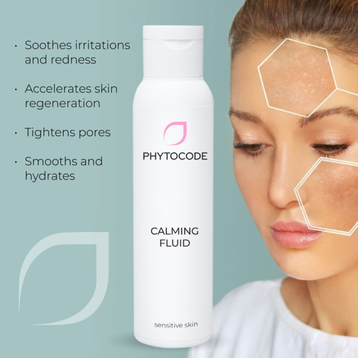 Флуид против зачервяване за чувствителна и реактивна кожа – Phytocode