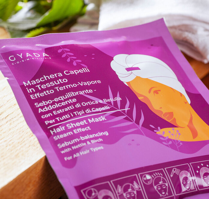 Балансираща лист-маска за коса - GYADA Cosmetics