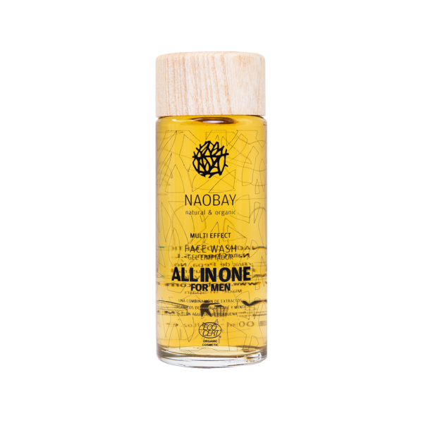 Измиващ гел за лице за мъже – ALL IN ONE – NAOBAY Измиващ гел за лице за мъже – ALL IN ONE – NAOBAY