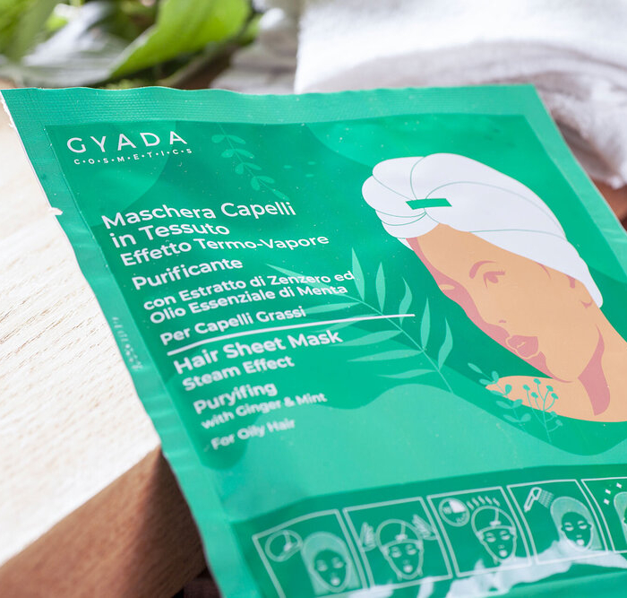 Лист-маска против пърхот - GYADA Cosmetics