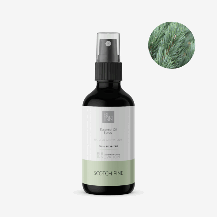 Натурален есенциален спрей с био етерично масло от бял бор - BUL INNOVATION