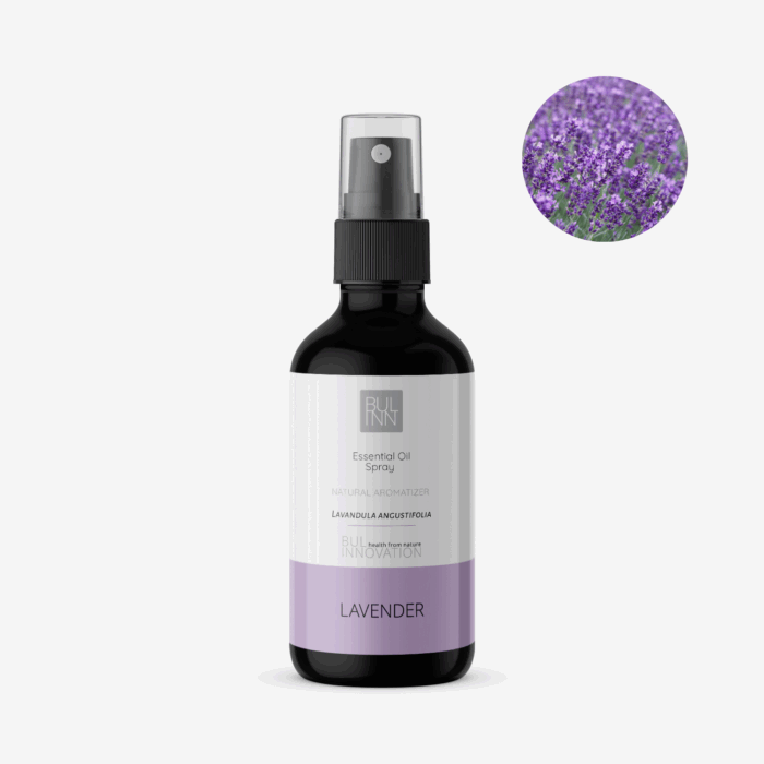 Натурален есенциален спрей с био етерично масло от лавандула - BUL INNOVATION