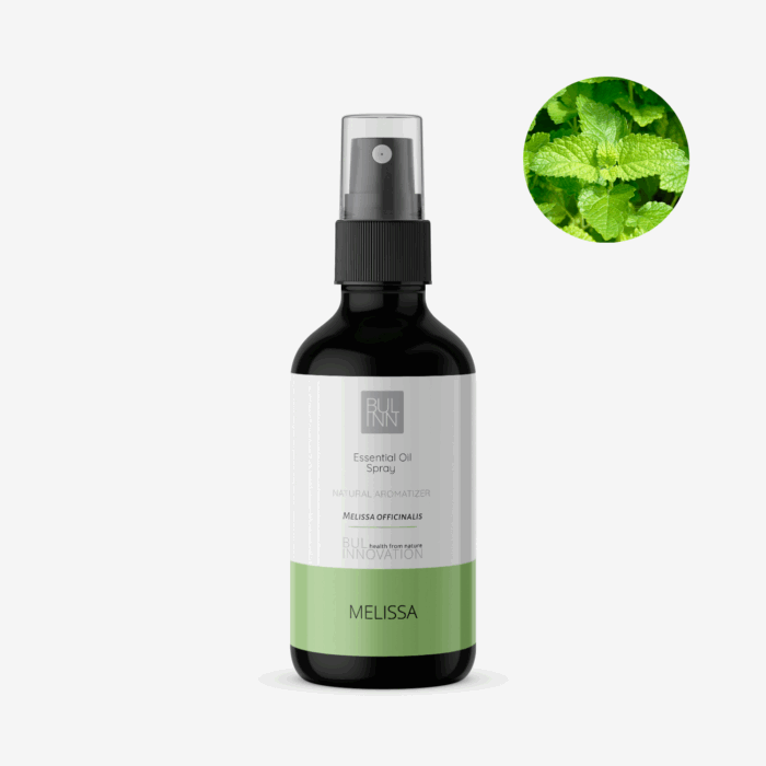 Натурален есенциален спрей с био етерично масло от маточина - BUL INNOVATION