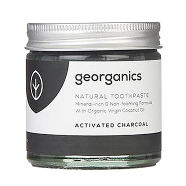 Натурална паста за зъби - активен въглен - Georganics