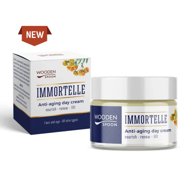 Дневен регенериращ крем за лице IMMORTELLE - Wooden Spoon
