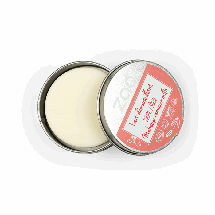 Мляко за почистване на лице и грим - твърдо барче - ZAO