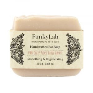 Ръчно изработен сапун с френска розова глина – Funky Lab