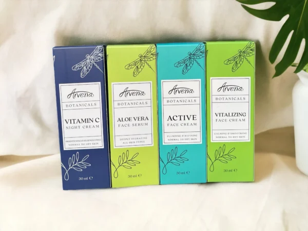 arvena-botanicals-органик-креможе-грижа-за-лице