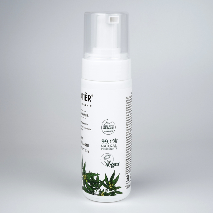 Почистваща пяна с Канабис - ECOLATIER