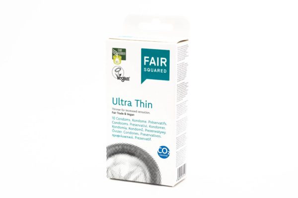 Презервативи от натурален каучук Ultra Thin - Fair Squared