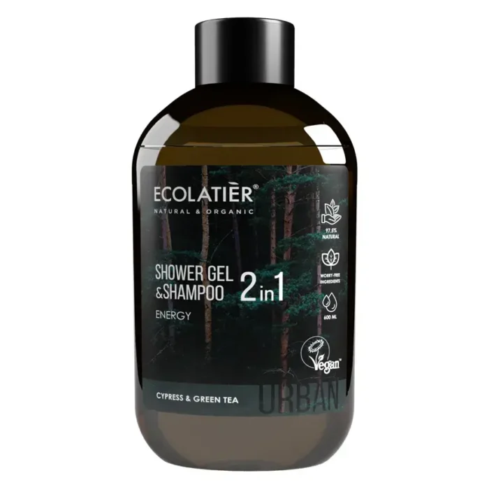 Шампоан и душ гел 2в1 Energy -600ml- ECOLATIER