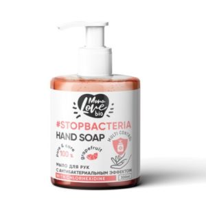 Антибактериален сапун за ръце с грейпфрут - чаено дърво - BISOU